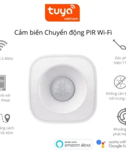 Cảm Biến Chuyển Động Hồng Ngoại Dùng Pin Wifi Tuya SHP-PI6